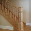 Solid Oak Flare Stair